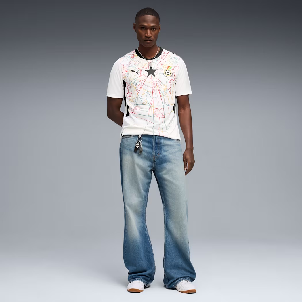 Ghana-Home-Men’s-Soccer-Jersey model 1