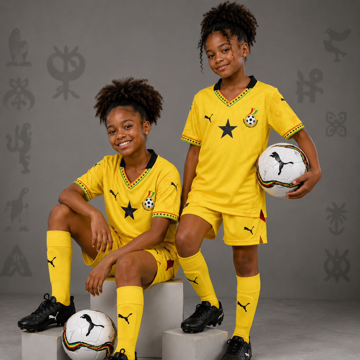 Ghana 2025 Away Kit (Kids)